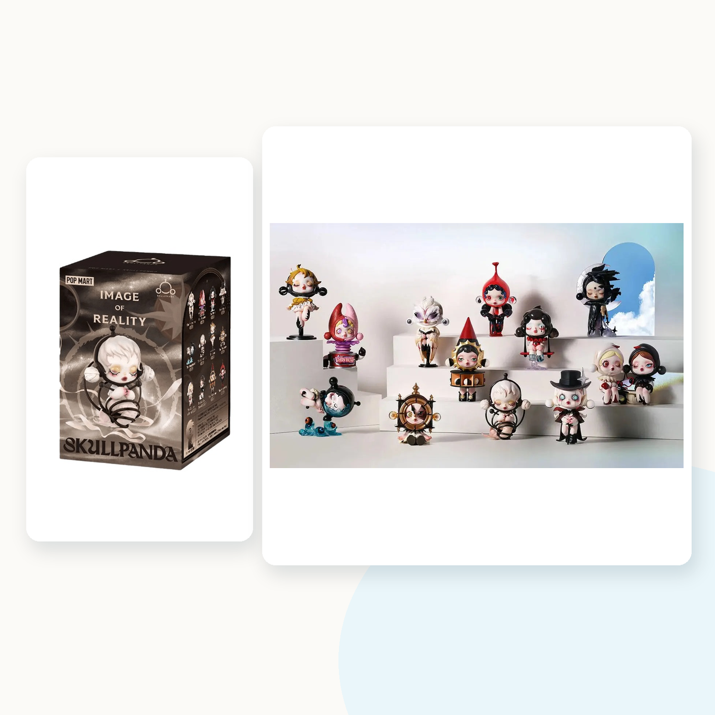 POP MART SKULLPANDA Image Of Reality Series Figures Blindbox - main