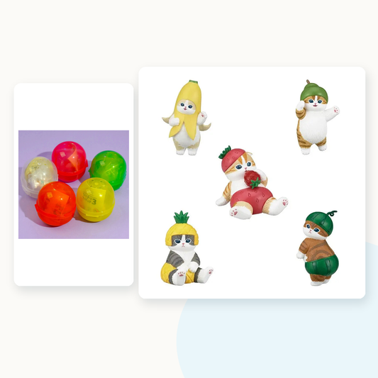 Mofusand Fruit Nyan Gachapon Blindbox Capsule Mini Figurines - main