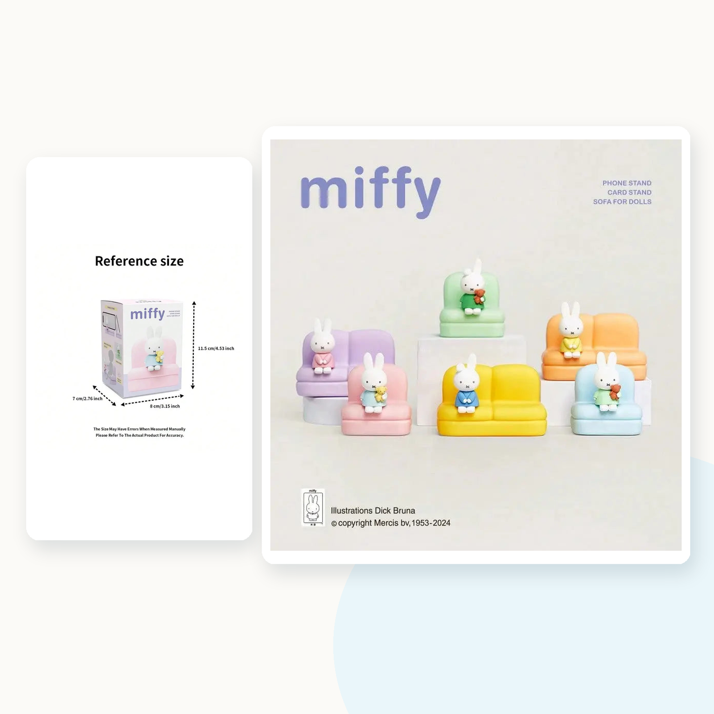 Miffy Sofa Series 2 Phone Stand Figure Blind Box - main