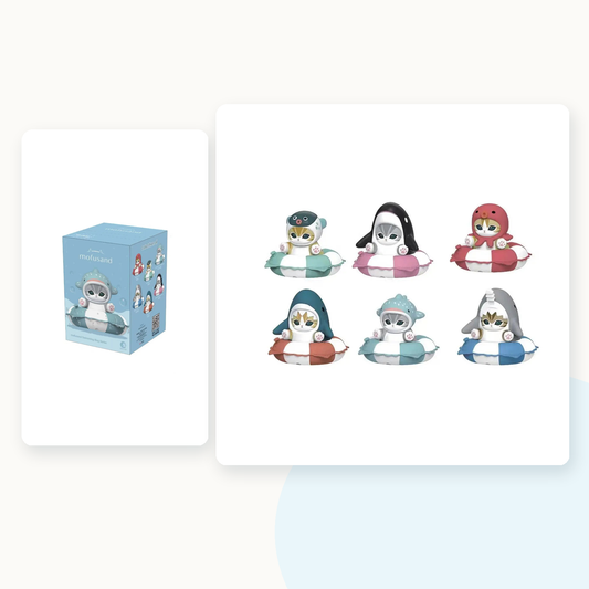 Mofusand Swimming Ring Series Figure Stationery Stamp Blindbox - main