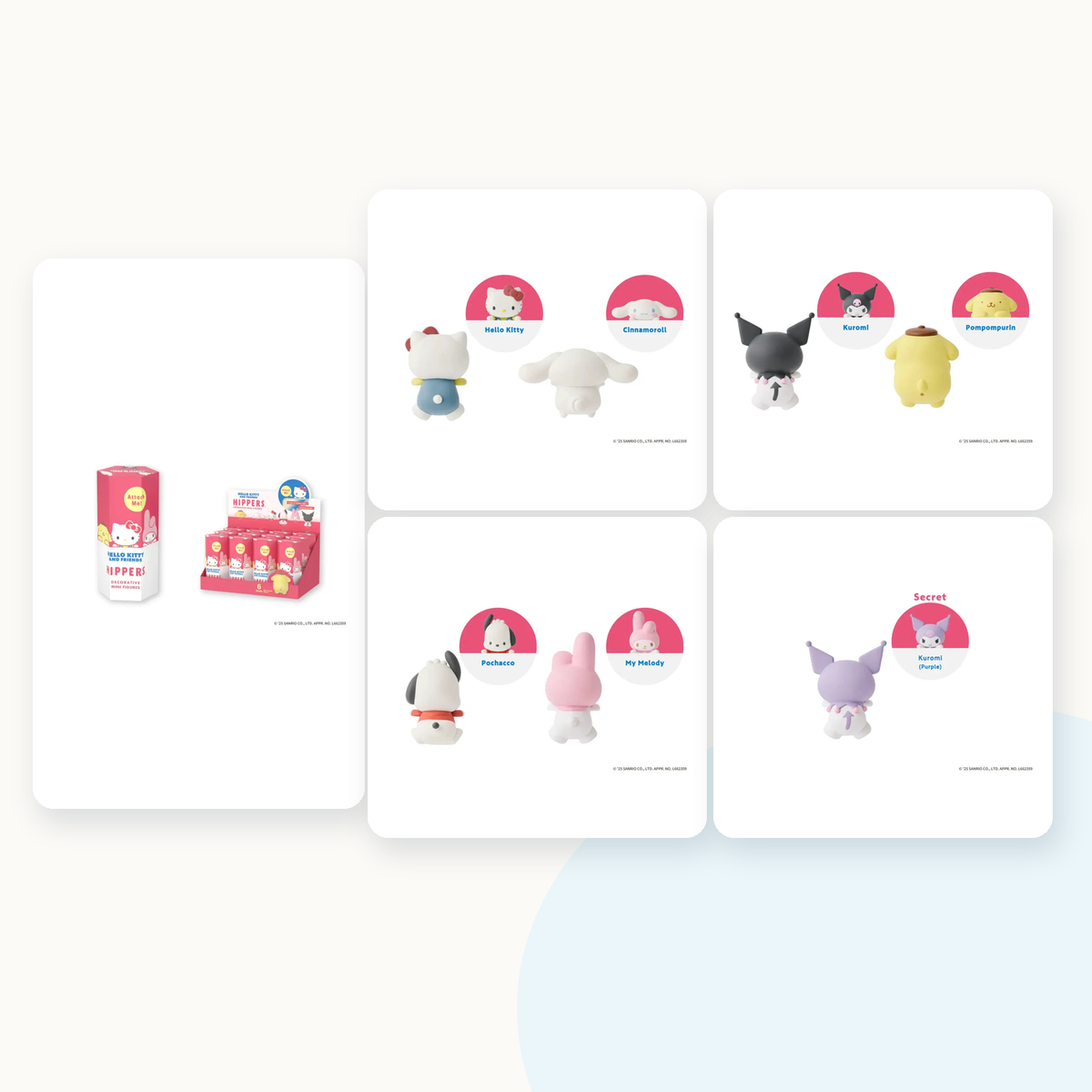 Sonny Angel Sanrio Characters Hippers Hello Kitty & Friends Blindbox - main