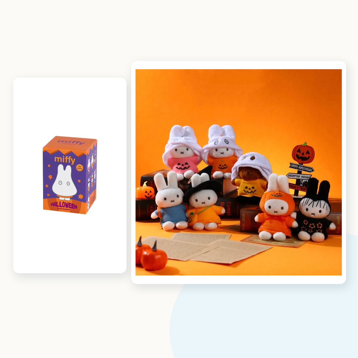 Miffy x Vipo Halloween Series Plush Dolls Blind Box - main