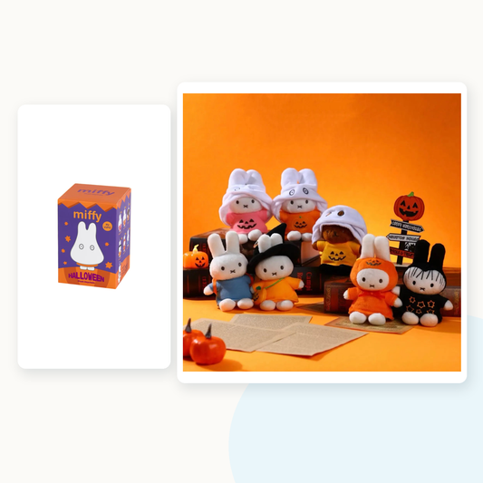 Miffy x Vipo Halloween Series Plush Dolls Blind Box - main