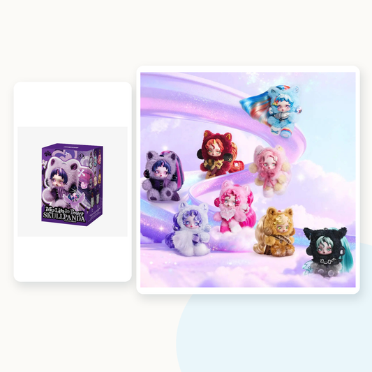 POP MART SKULLPANDA × My Little Pony Series Plush Pendant Blindbox - main