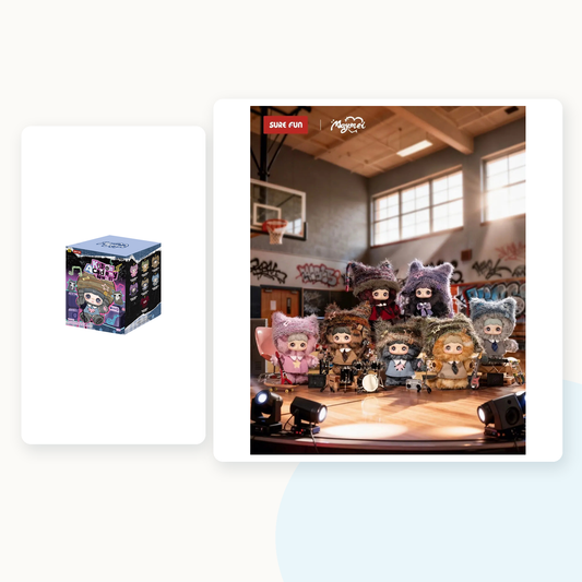 Maymei Kitten Academy Series Vinyl Plush Keychain Blindbox - main