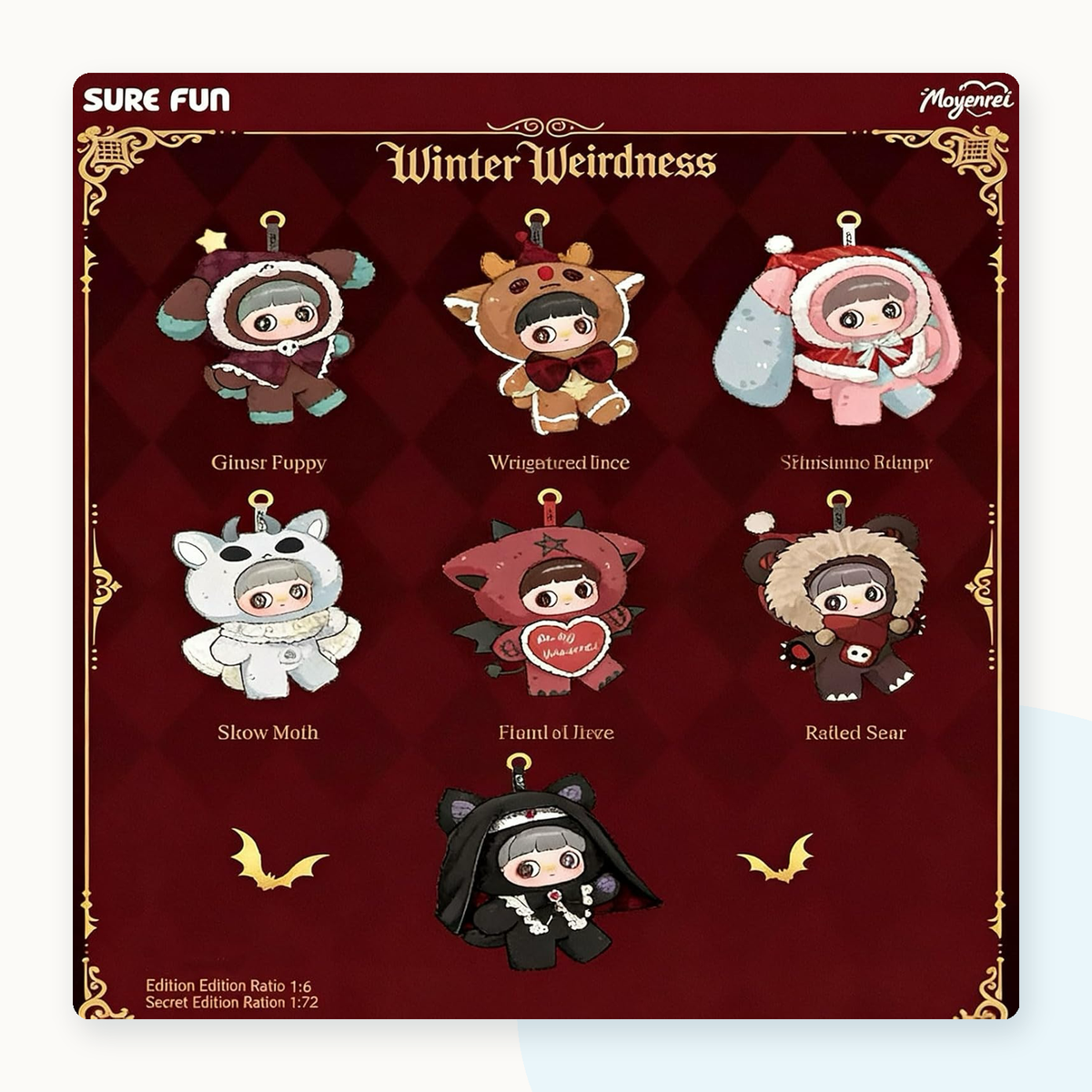 MayMei Winter Weirdness Plush Blind Box - 02