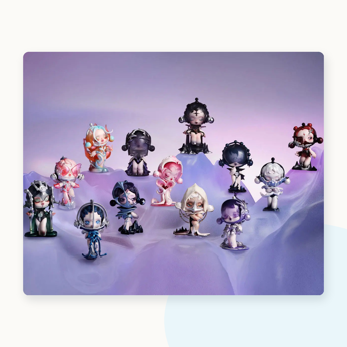 POP MART SKULLPANDA The Sound Series Figures Blindbox - detail