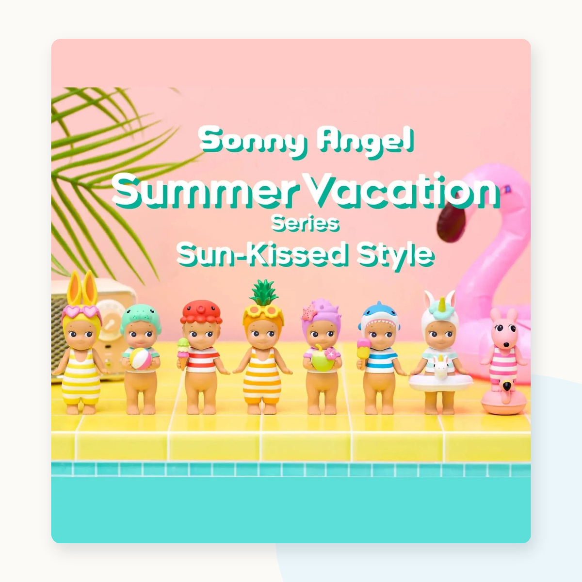 Sonny Angel Summer Vacation Series Sun-Kissed Style Figure Blind Box - detail