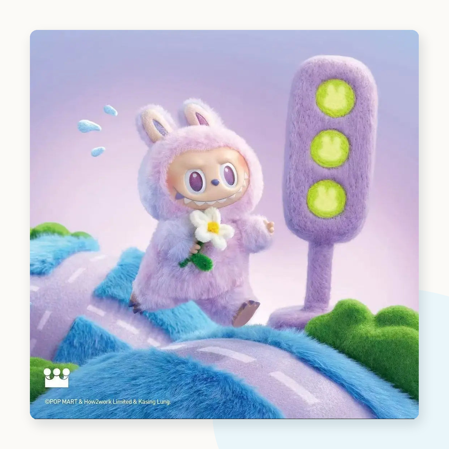 POP MART Labubu The Monsters Big into Energy Vinyl Plush Blind Box - detail