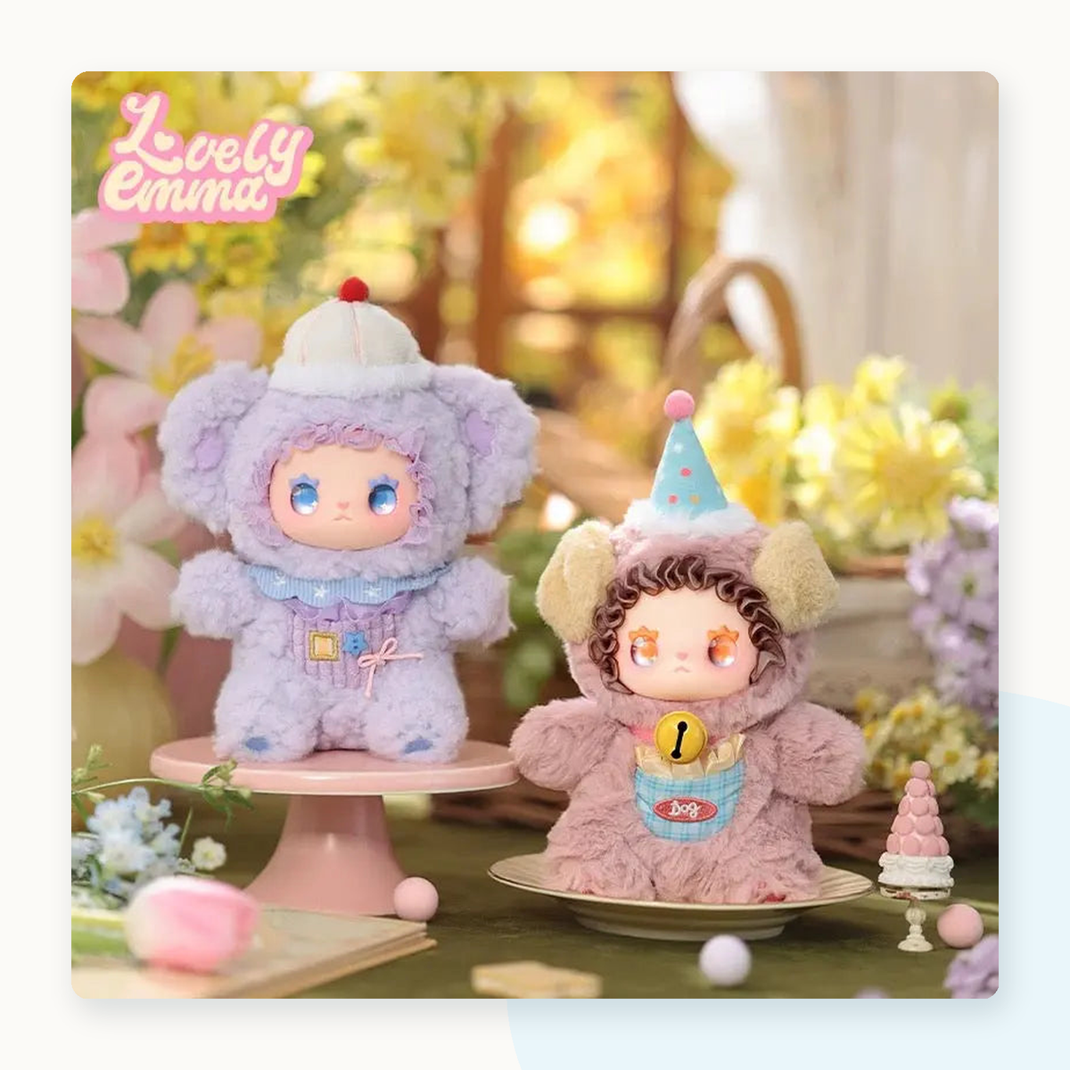 LOVELY EMMA Pocket Zoo Plush Blindbox - detail