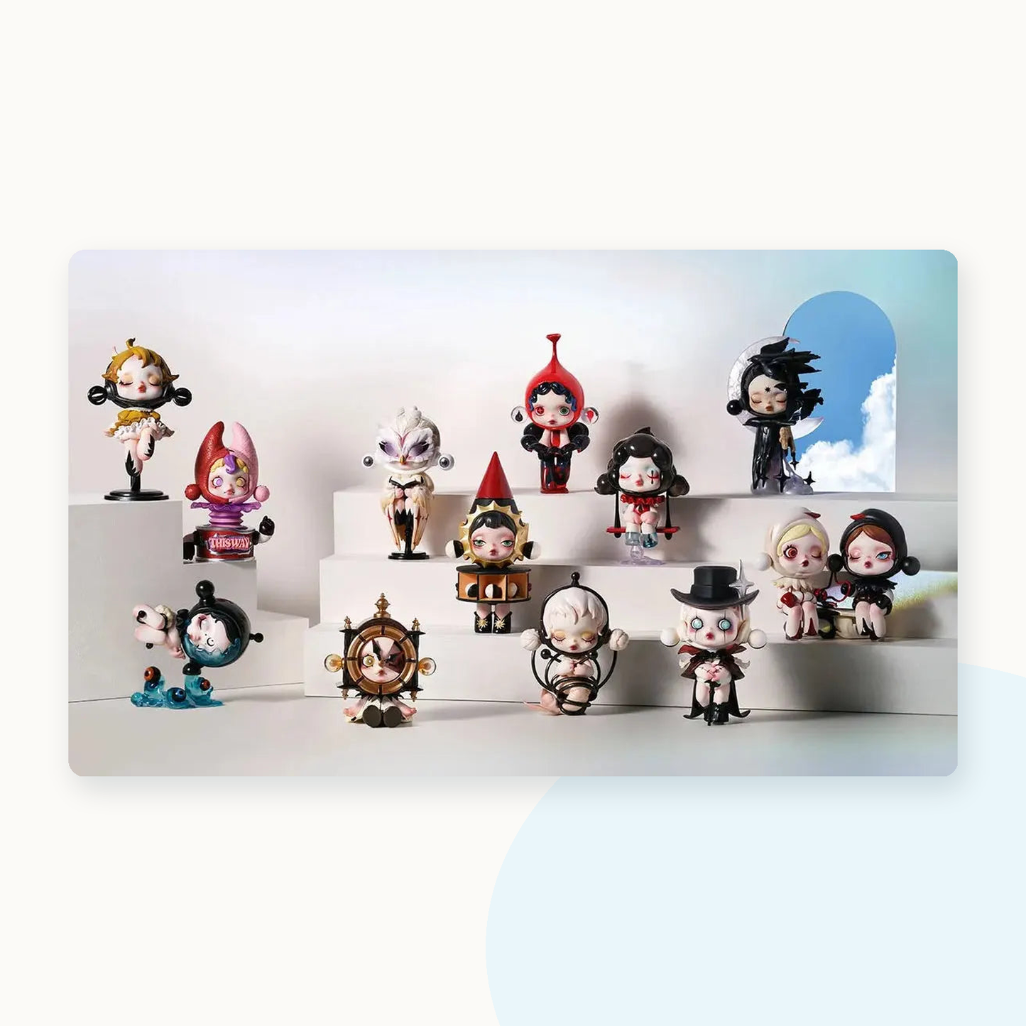 POP MART SKULLPANDA Image Of Reality Series Figures Blindbox - detail