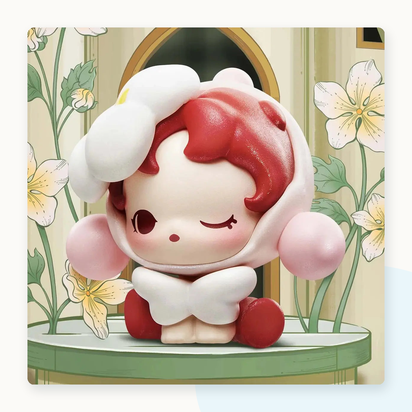 POP MART POP BEAN SKULLPANDA Petals in Four Acts Series Mini Beans Blind Box - detail