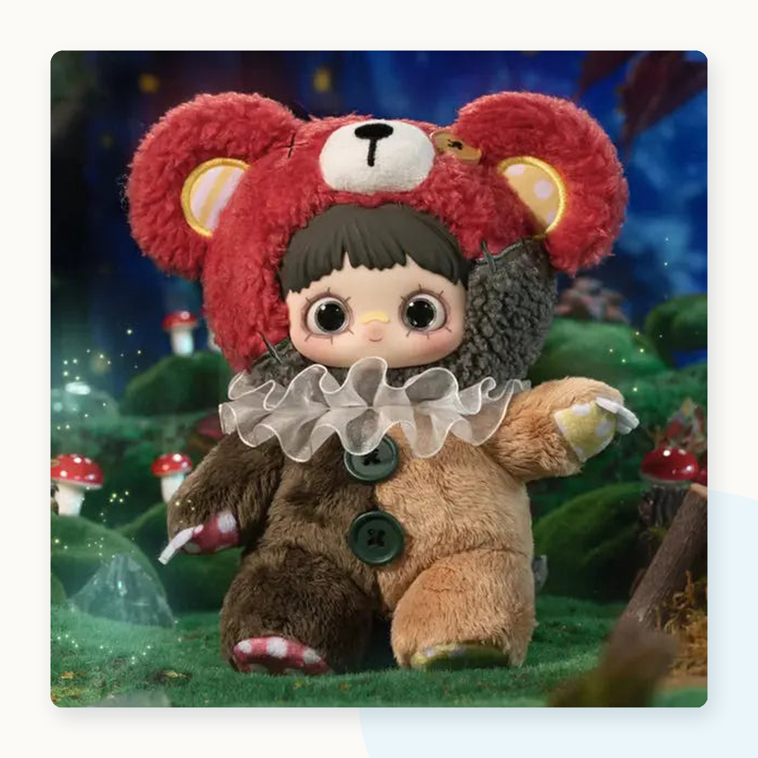 Maymei Symbiote Neverland Series Vinyl Plush Keychain Blind Box - detail