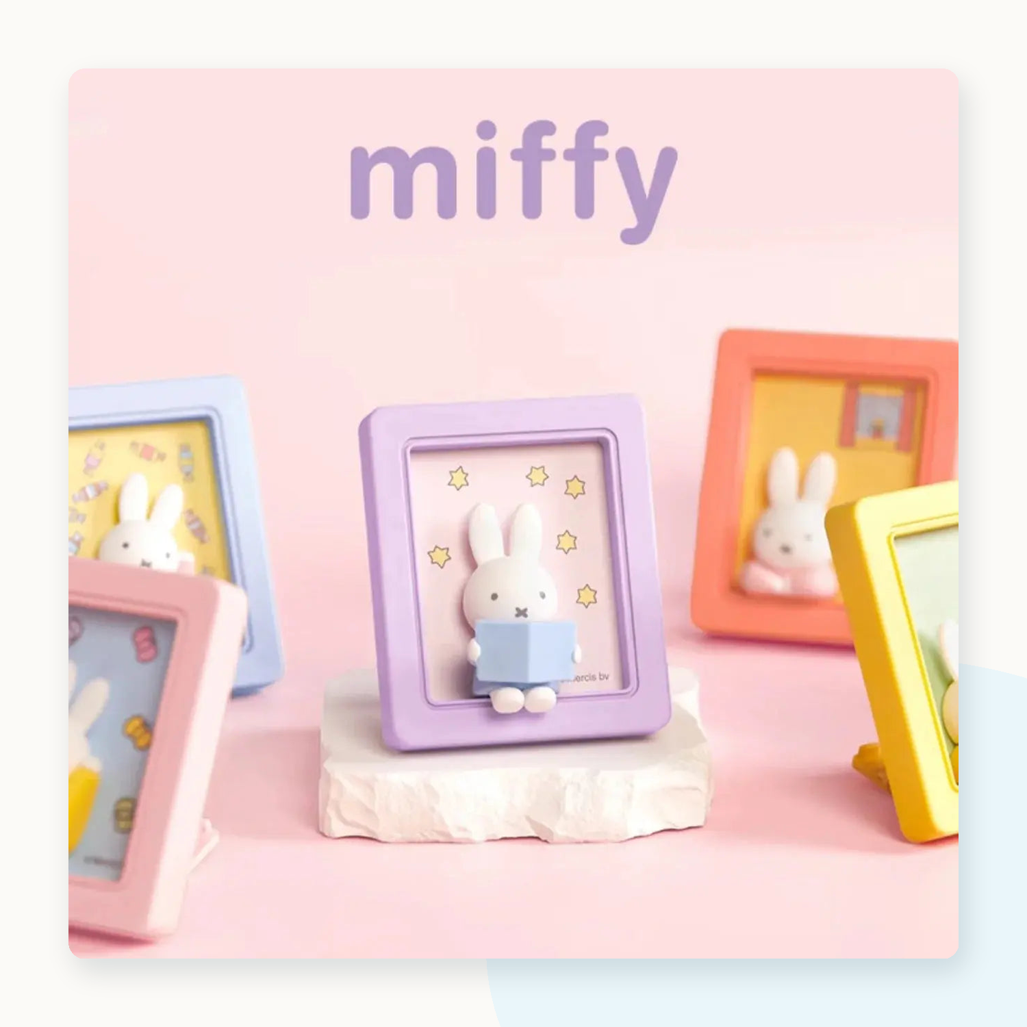Miffy Photo Frame Stand Magnet Series 2 Blind Box - detail