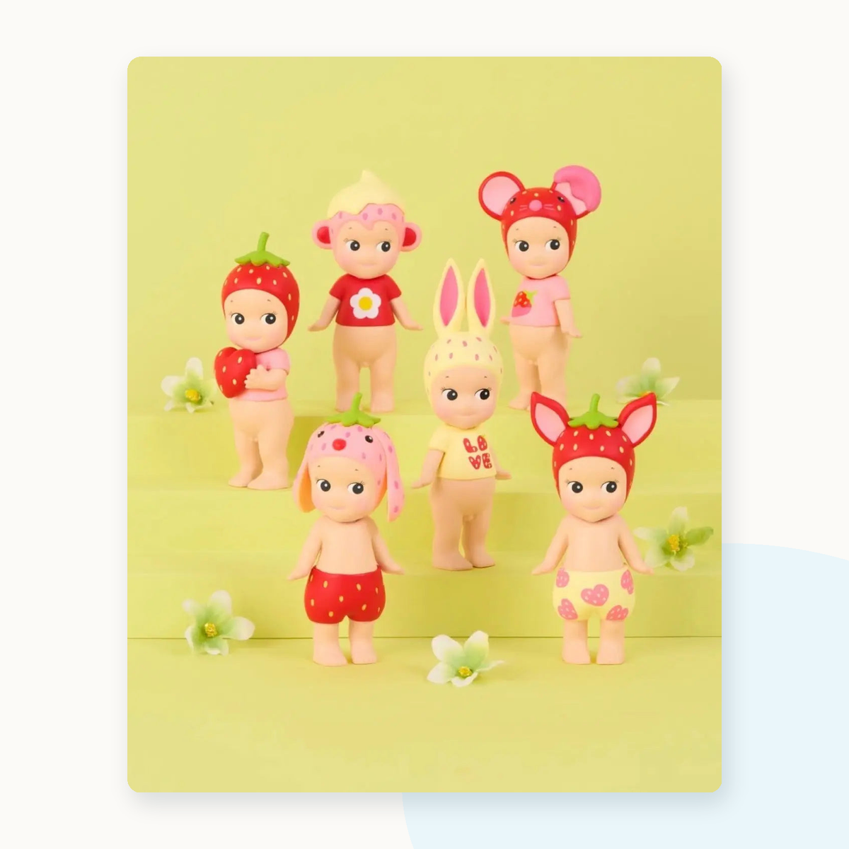 Sonny Angel Mini Figure Strawberry Love Series - detail