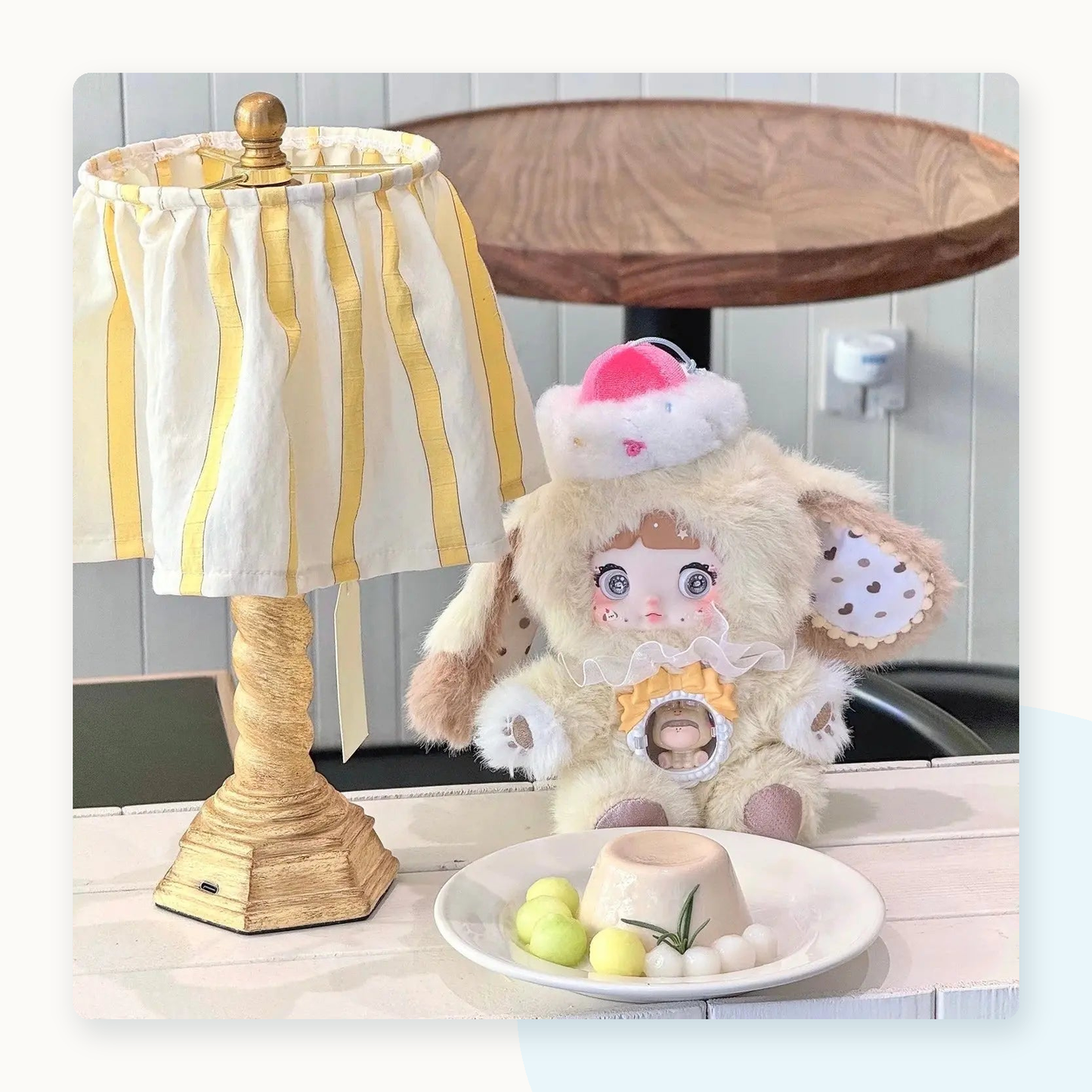 Nommi X Amarlilith A Bite of Sweetheart Plush Series Keychain Blind Box - detail