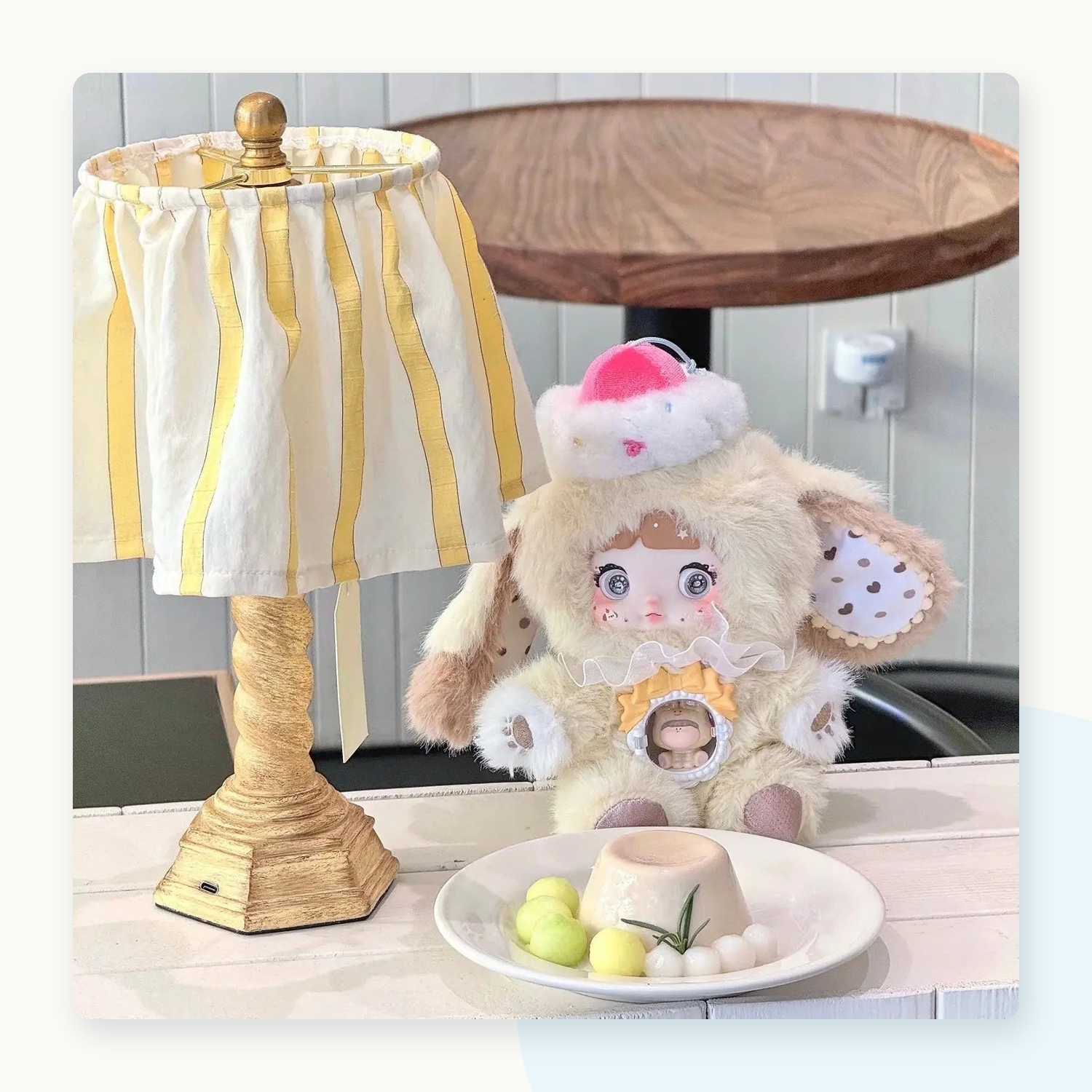 Nommi X Amarlilith A Bite of Sweetheart Plush Series Keychain Blind Box - detail