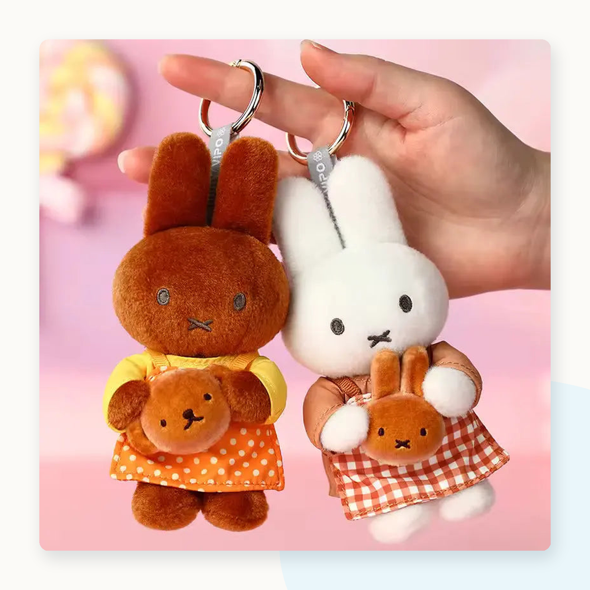 Miffy x Vipo Bakery Series Plush Pendant Blind Box - detail