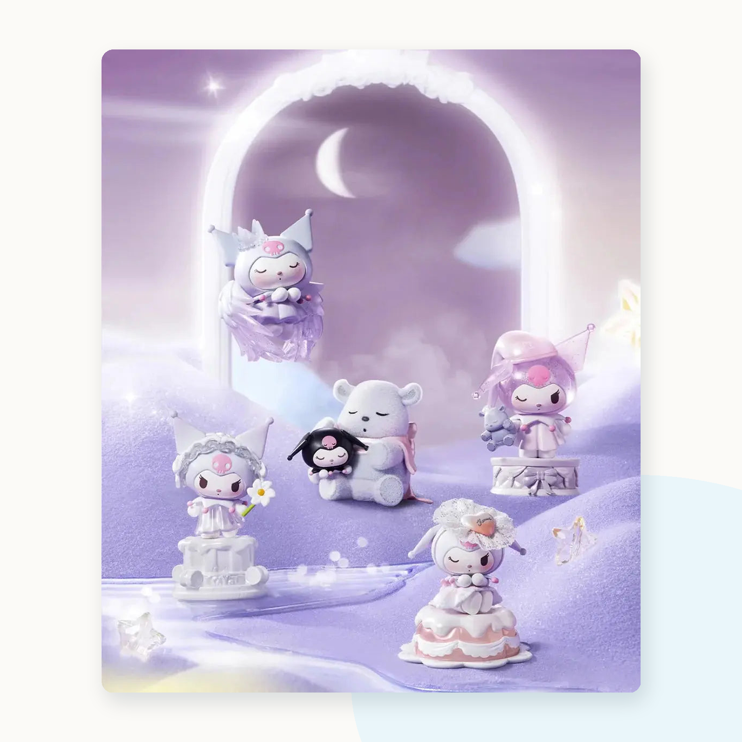 KUROMI Daylight and Moonlight Dreams Series Figures Blind Box - detail