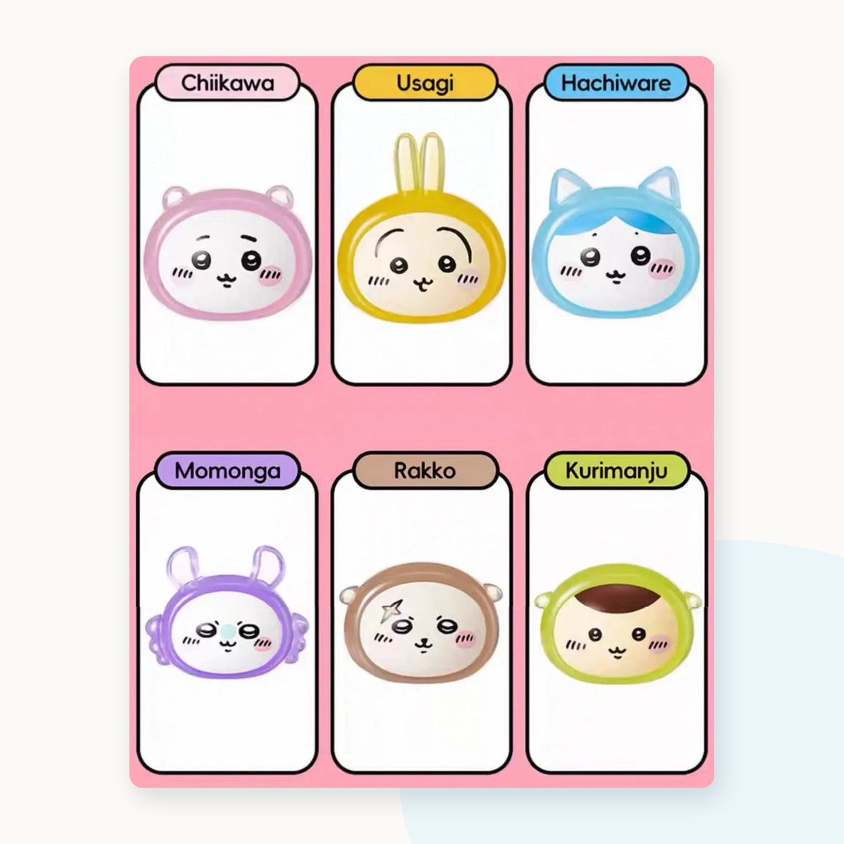 Miniso Chiikawa Mini Bean Blindbag - detail