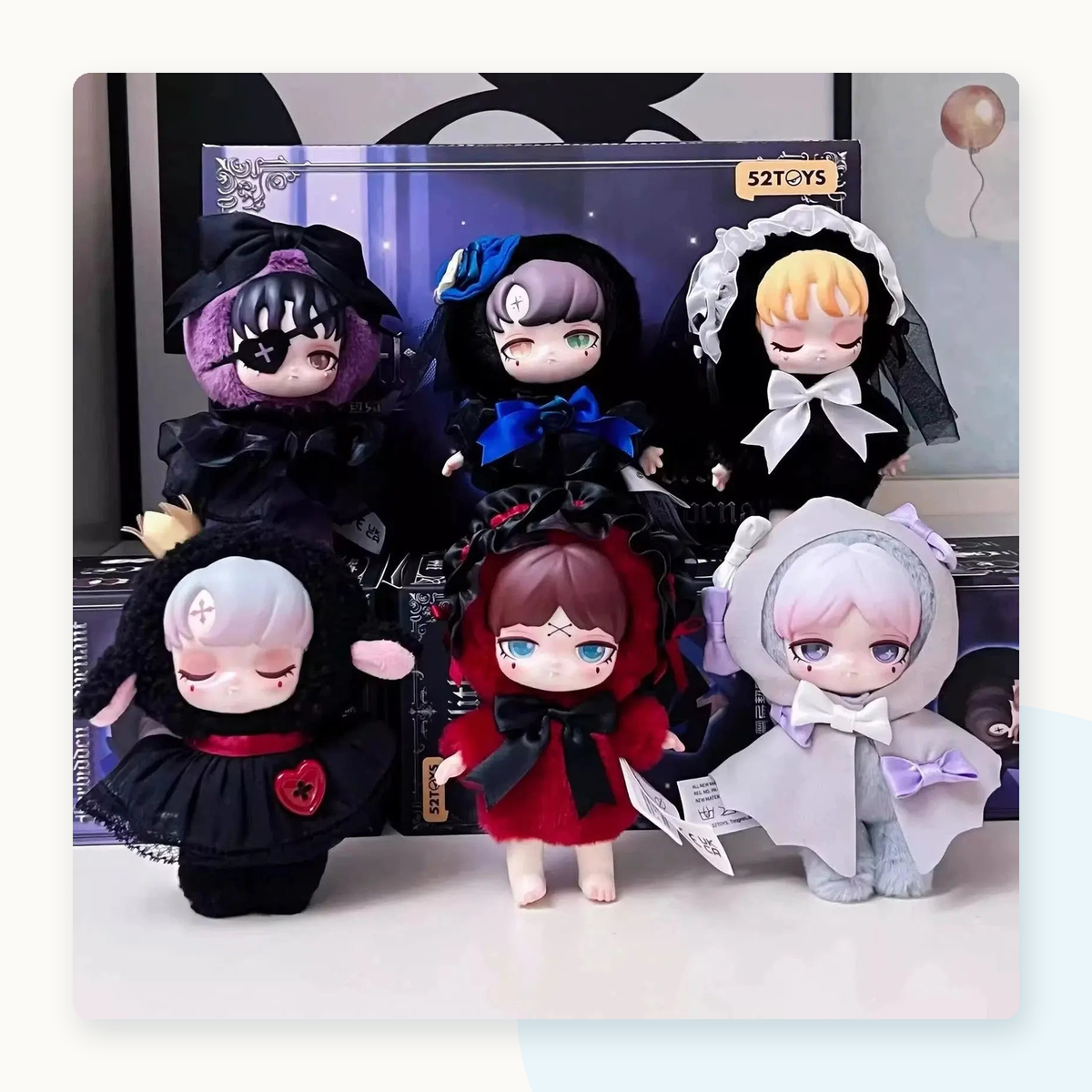 Lilith Forbidden Covenant Series Plush Pendant Blind Box - detail
