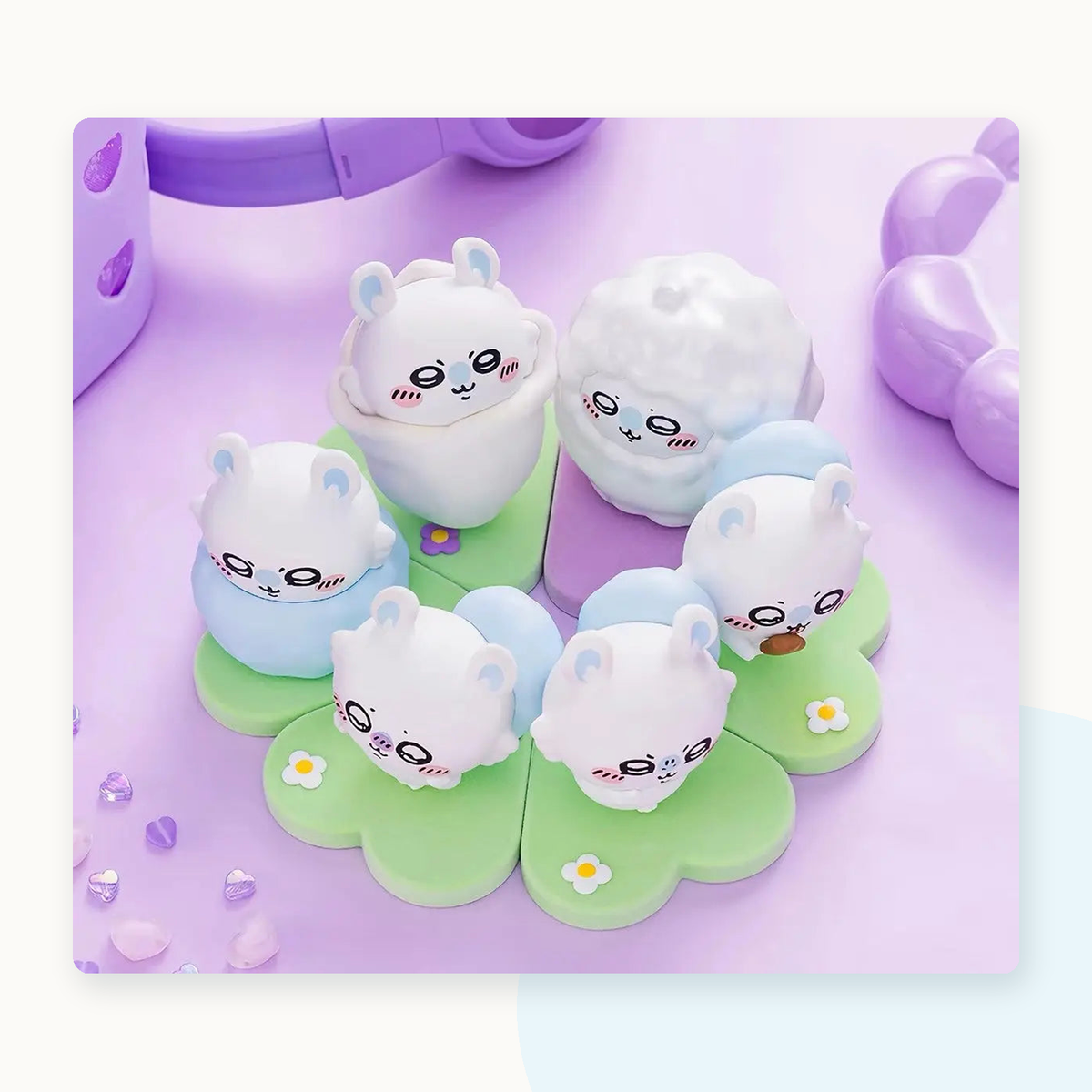 Chiikawa GPSBOX MOMONGA FIGURE Collection Blindbox - detail