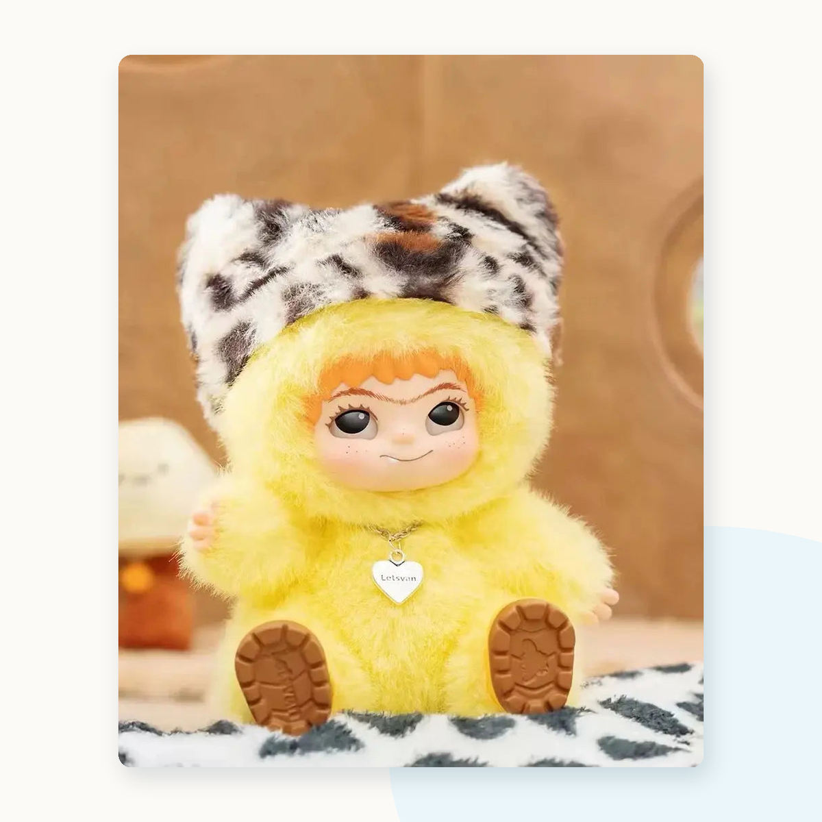 WAKUKU Fuzzy Trendy Fun Party Series Plush Dolls Blindbox - detail