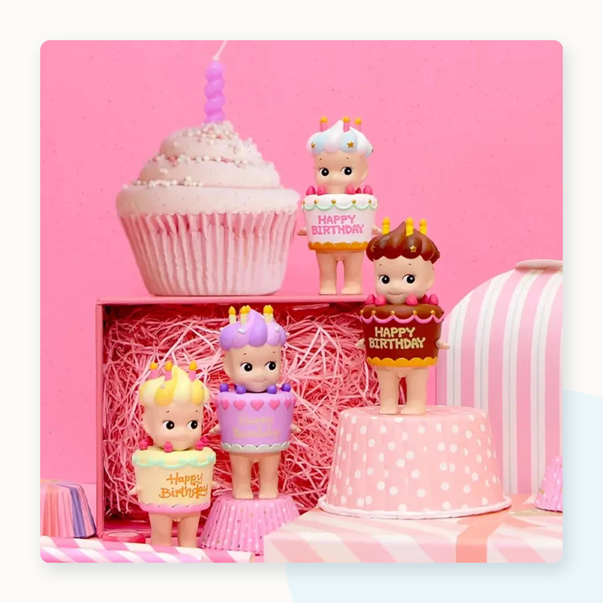 Sonny Angel Happy Birthday Gift Series Mini Figure - detail