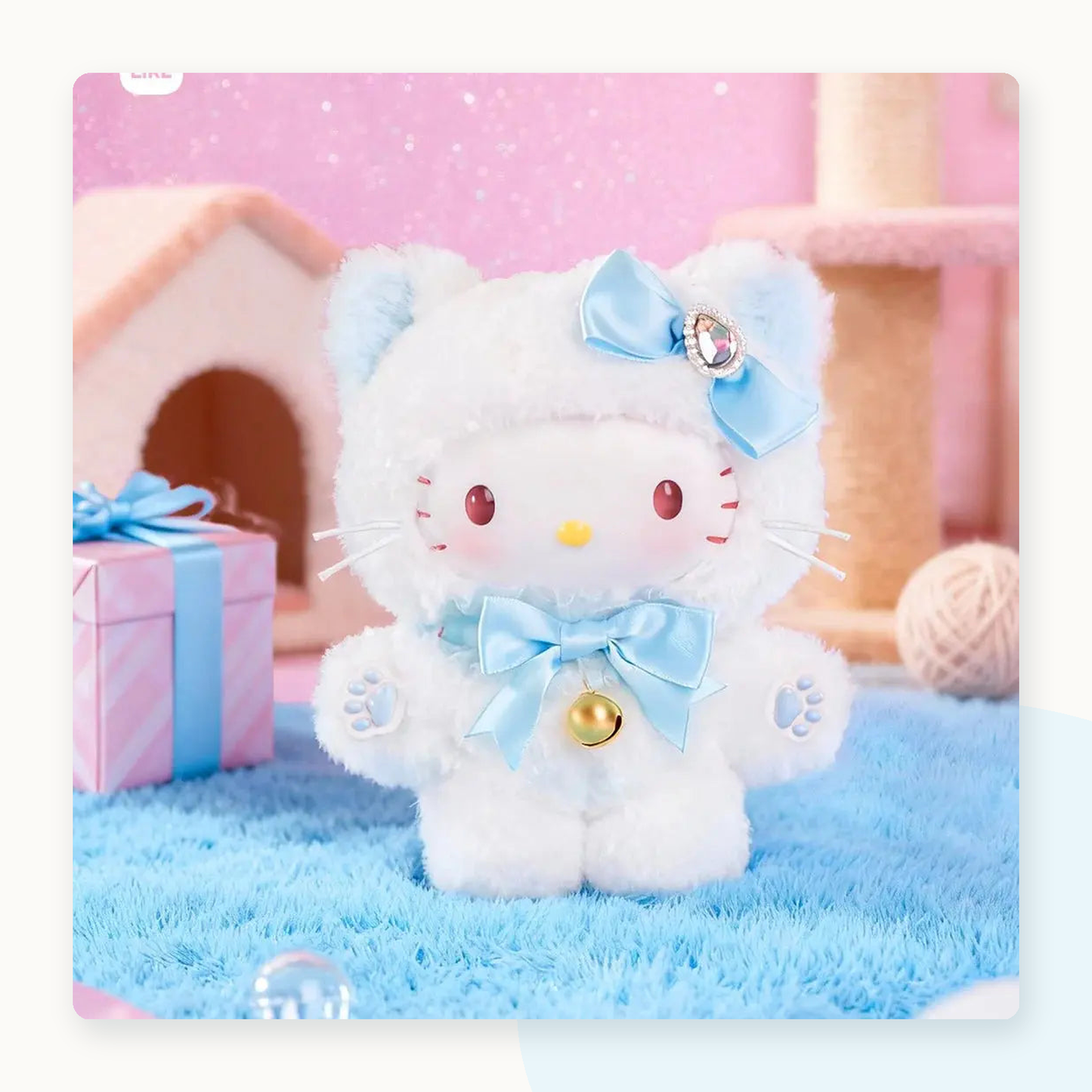 Miniso Sanrio Characters Shining Meow Group Series Plush Blind Box - detail