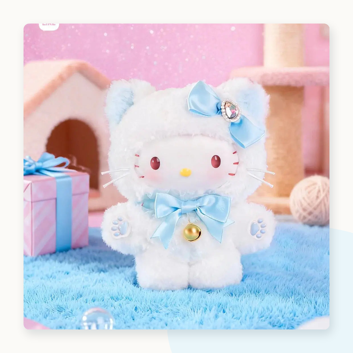 Miniso Sanrio Characters Shining Meow Group Series Plush Blind Box - detail