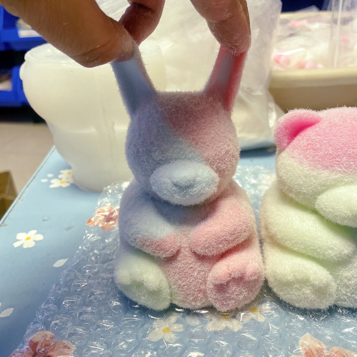 Handmade Silicone Large Bear Stress Relief Taba Squishy Toy （300g-350g） – product image 3