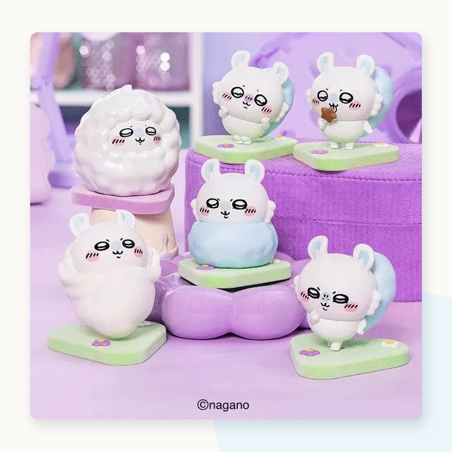 Chiikawa GPSBOX MOMONGA FIGURE Collection Blindbox - detail