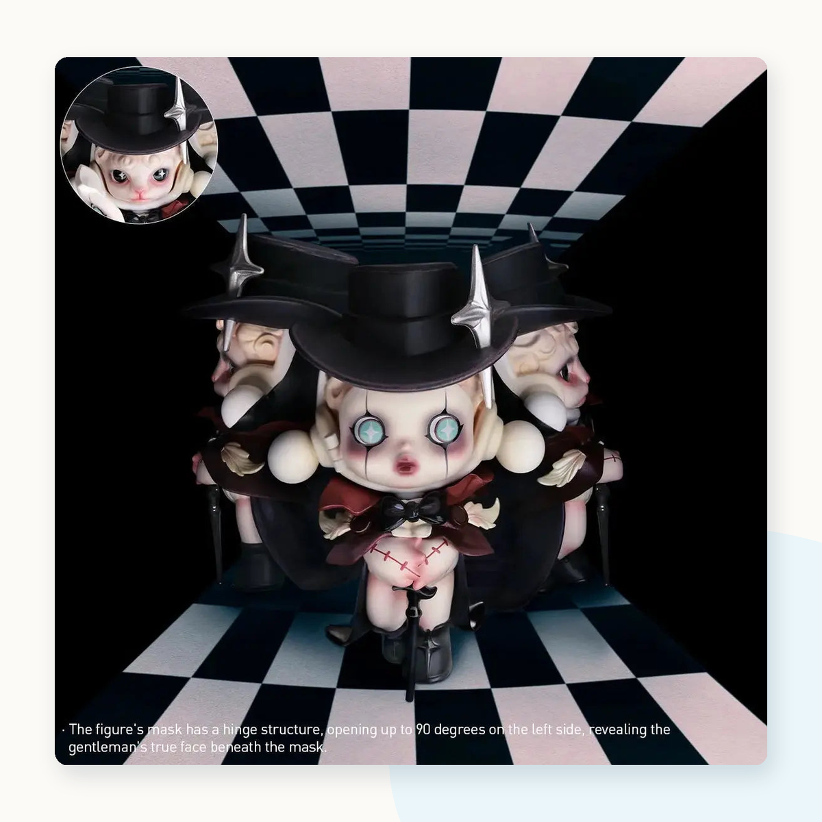 POP MART SKULLPANDA Image Of Reality Series Figures Blindbox - detail