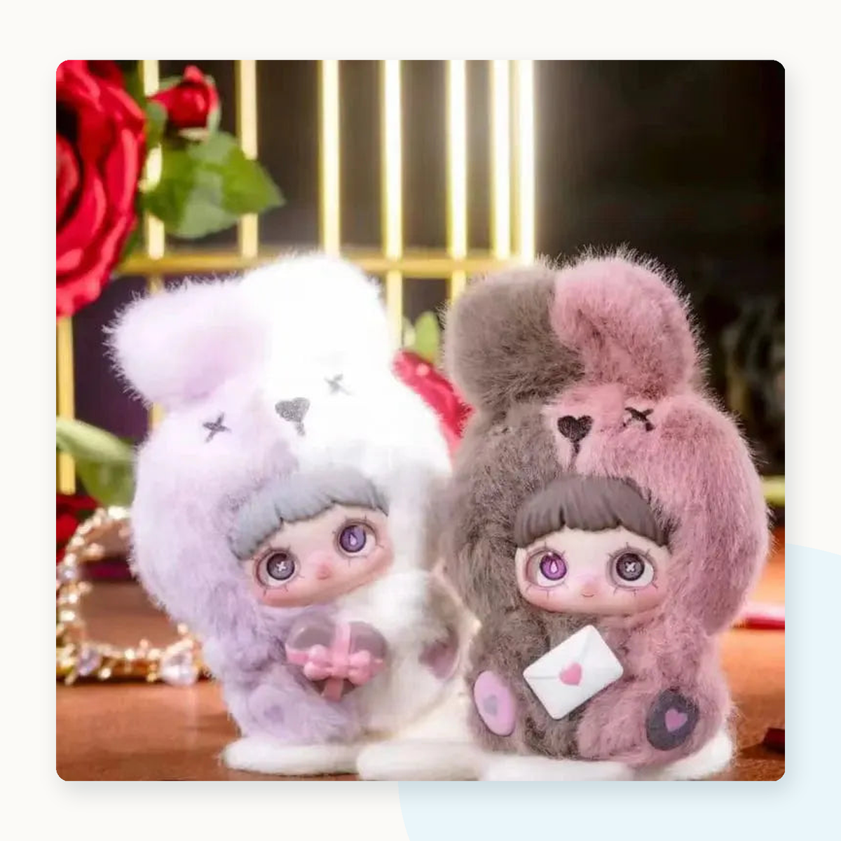 Maymei “May I Love You” Series Vinyl Plush Keychain Blind Box - detail
