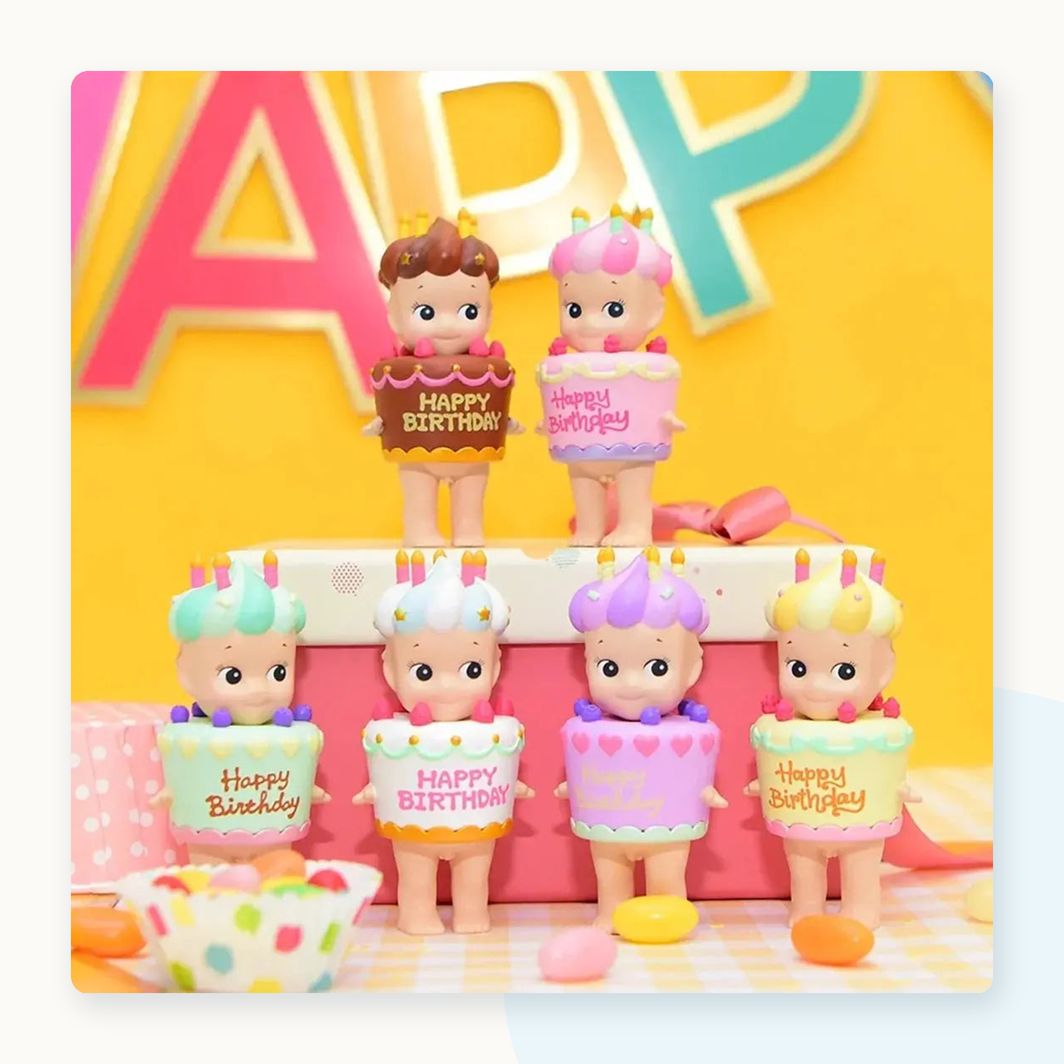 Sonny Angel Happy Birthday Gift Series Mini Figure - detail