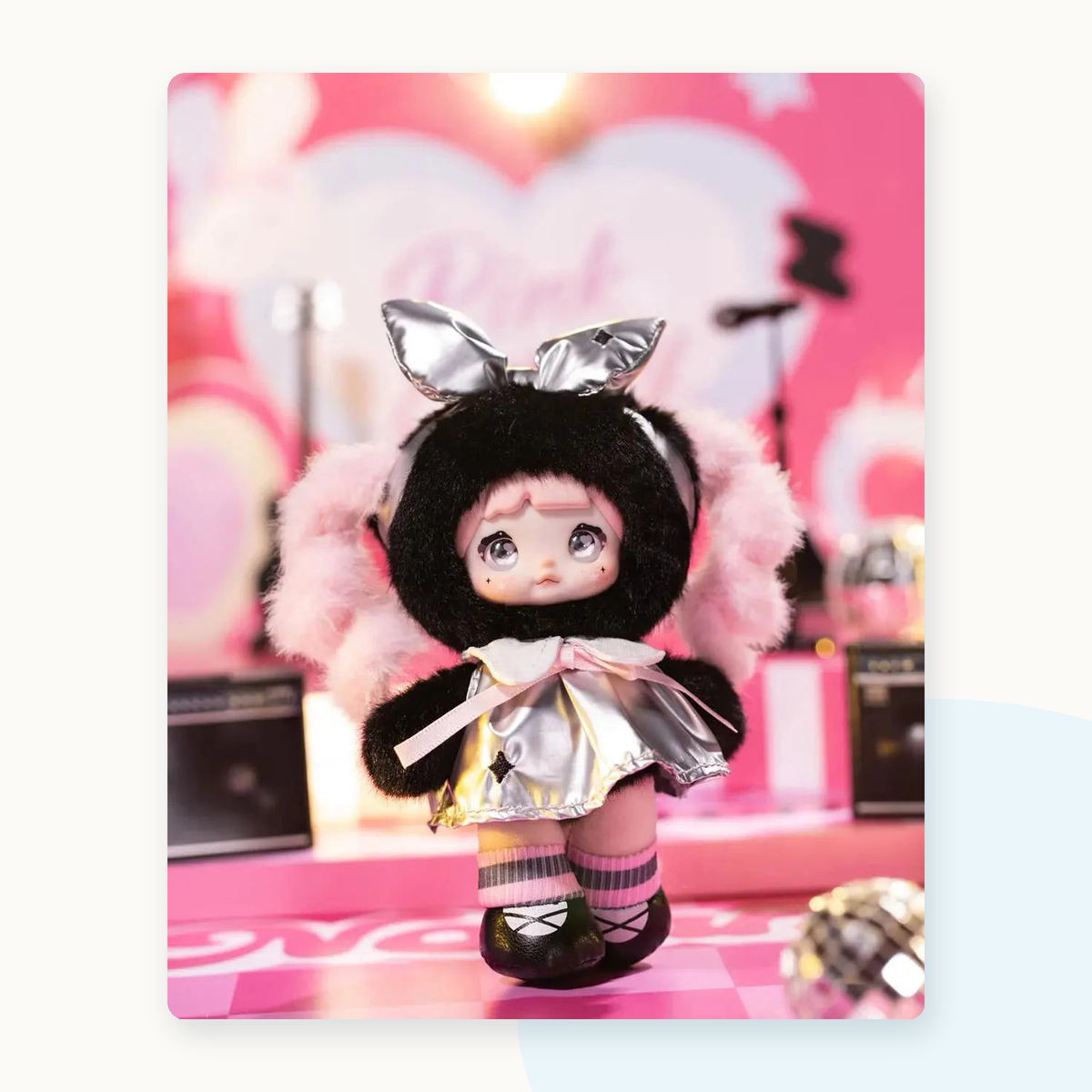 Nommi Pink Energy Series Plush Pendant Blind Box - detail