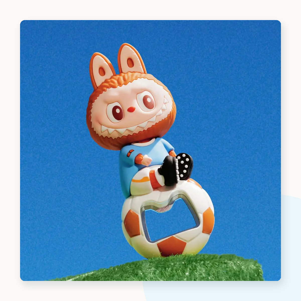 POP MART Labubu The Monsters × FIFA SERIES Bottle Opener Fridge Magnet Blind Box - detail
