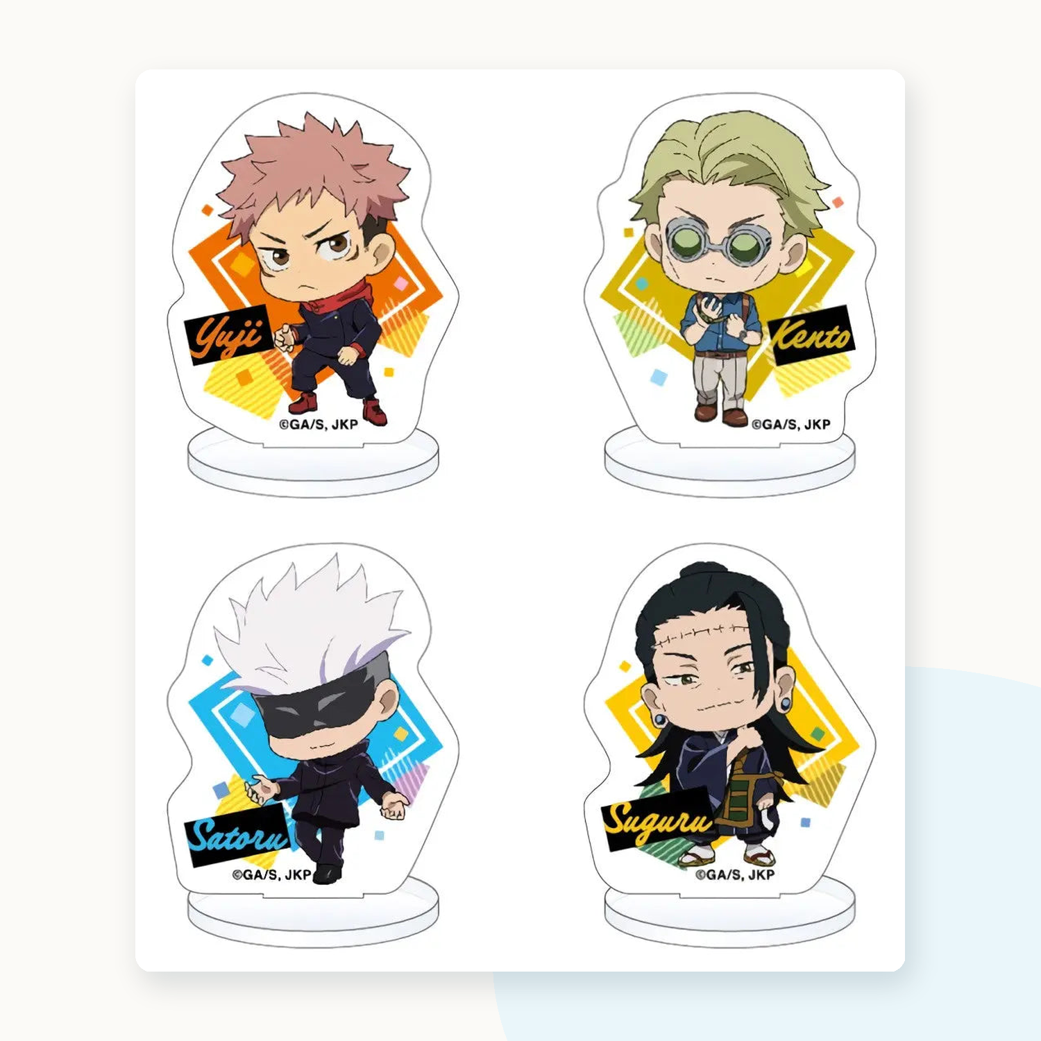 ENSKY Jujutsu Kaisen Chibi Acrylic Standee Collection Blind Bag - detail