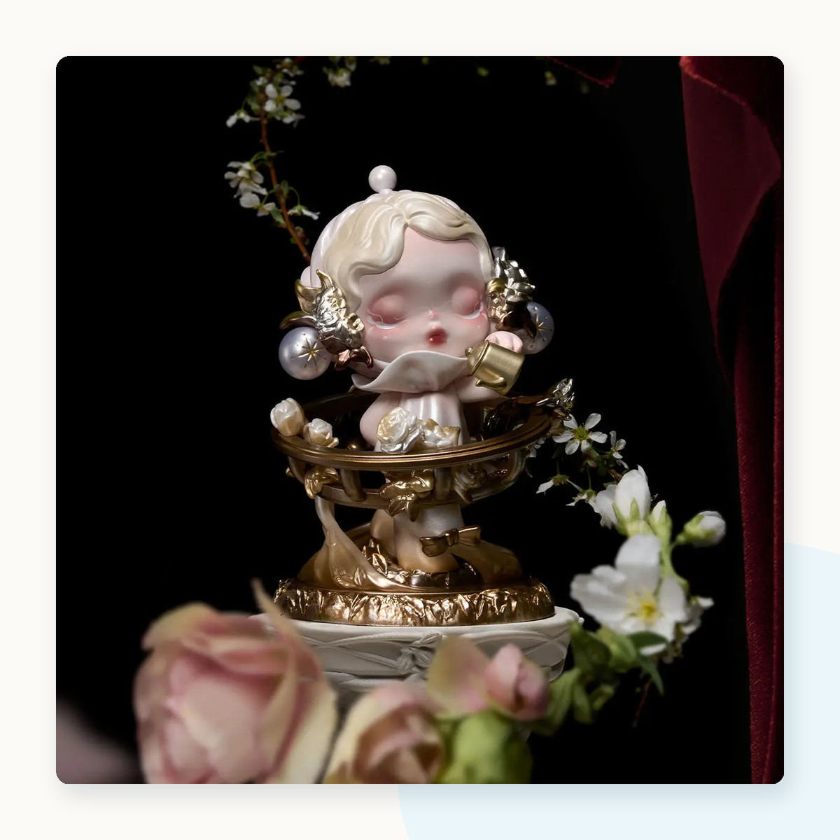 POP MART POP MART SKULLPANDA Petals in Four Acts Series Figures Blindbox - detail