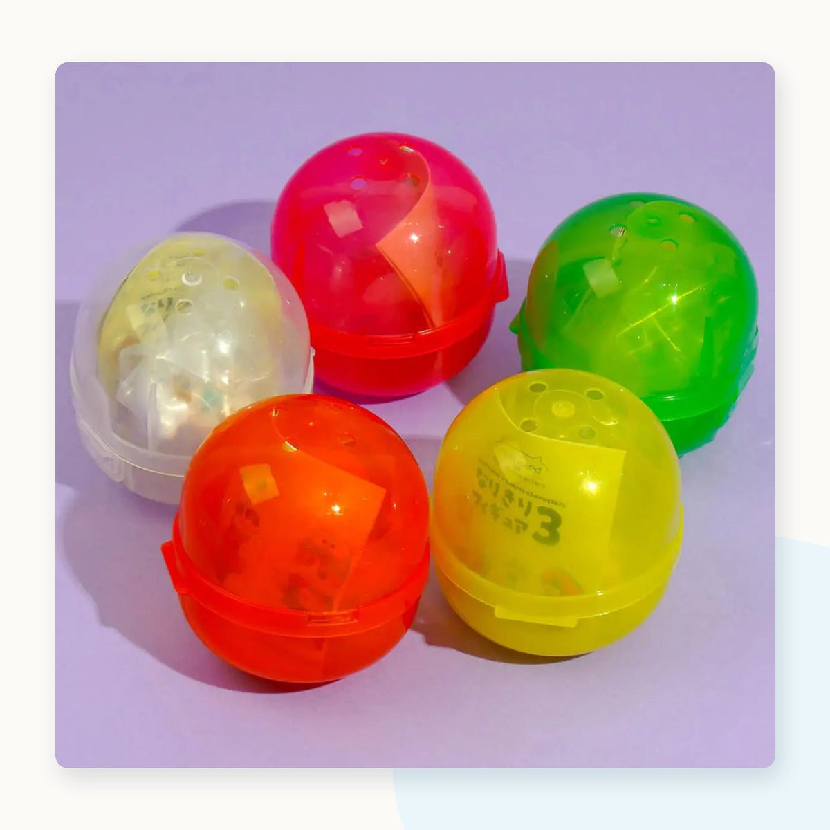 Mofusand Fruit Nyan Gachapon Blindbox Capsule Mini Figurines - detail