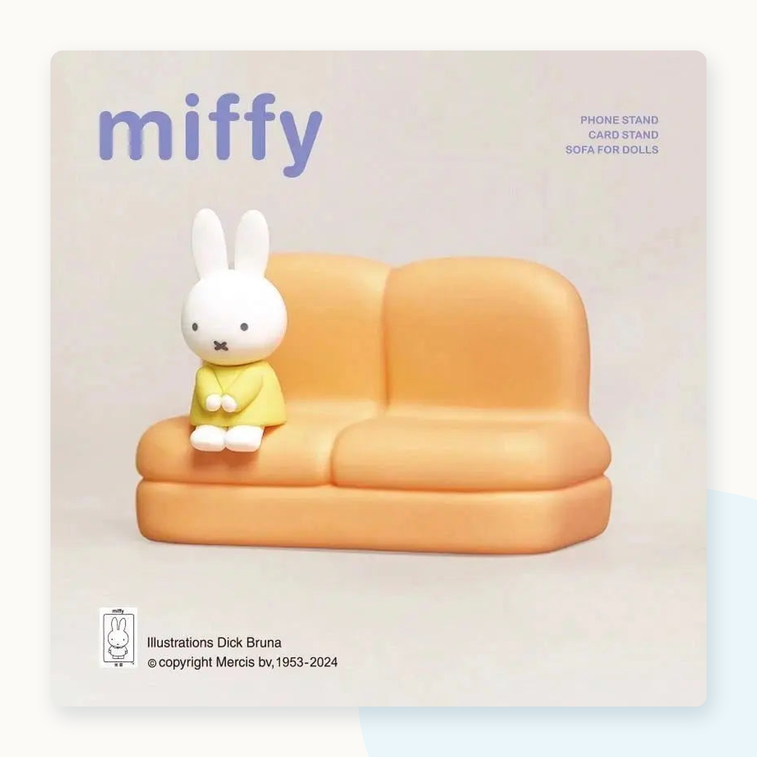 Miffy Sofa Series 2 Phone Stand Figure Blind Box - detail