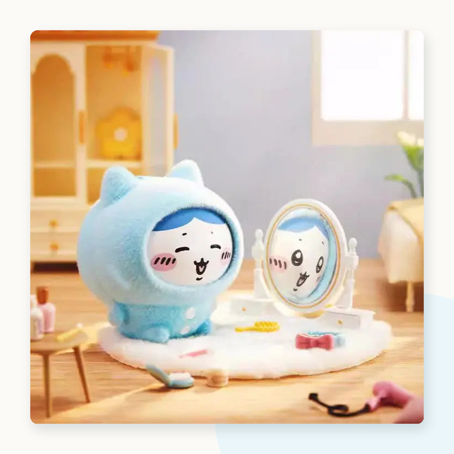 Miniso Chiikawa Pajamas Series Face-Changing Blind Box Pendant - detail