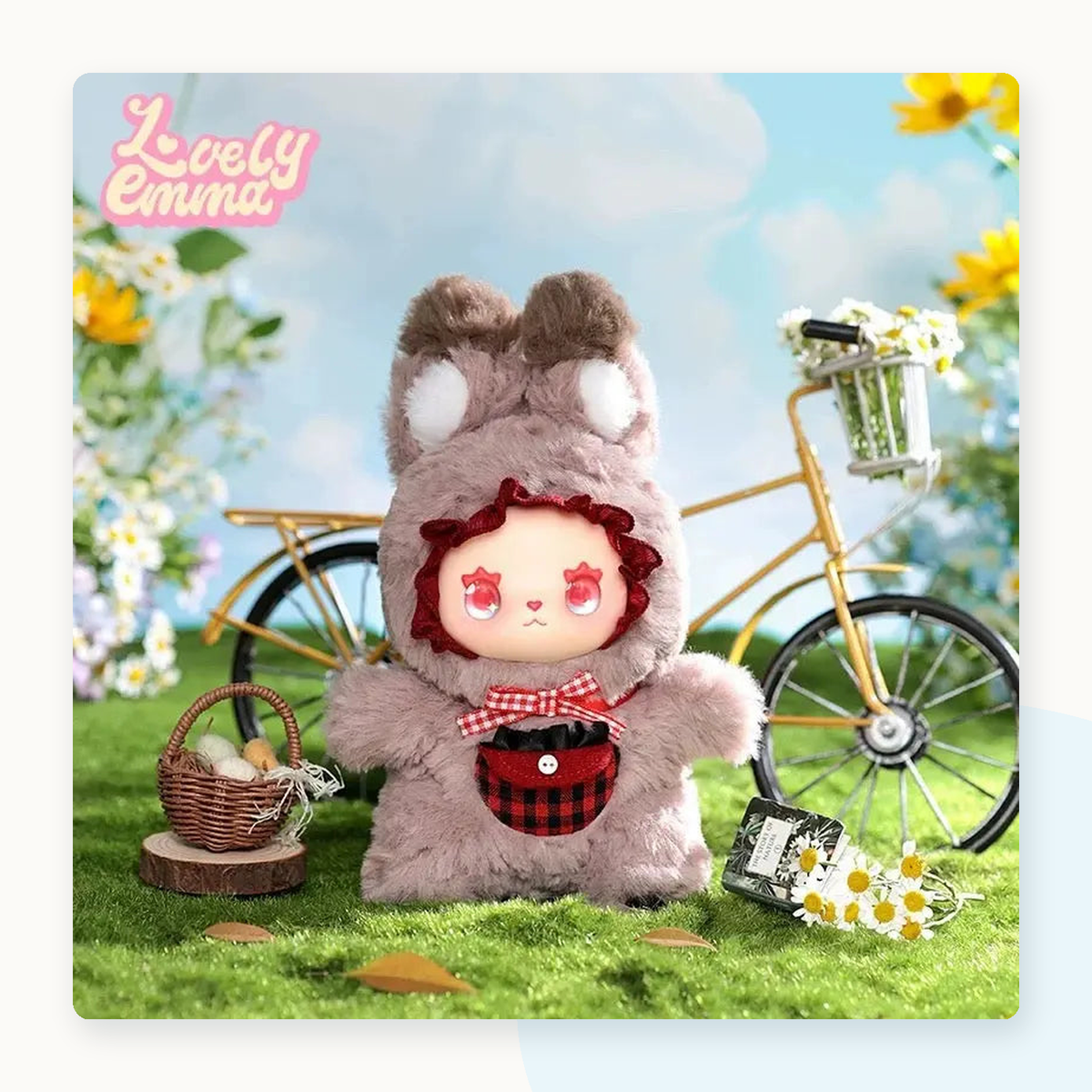 LOVELY EMMA Pocket Zoo Plush Blindbox - detail