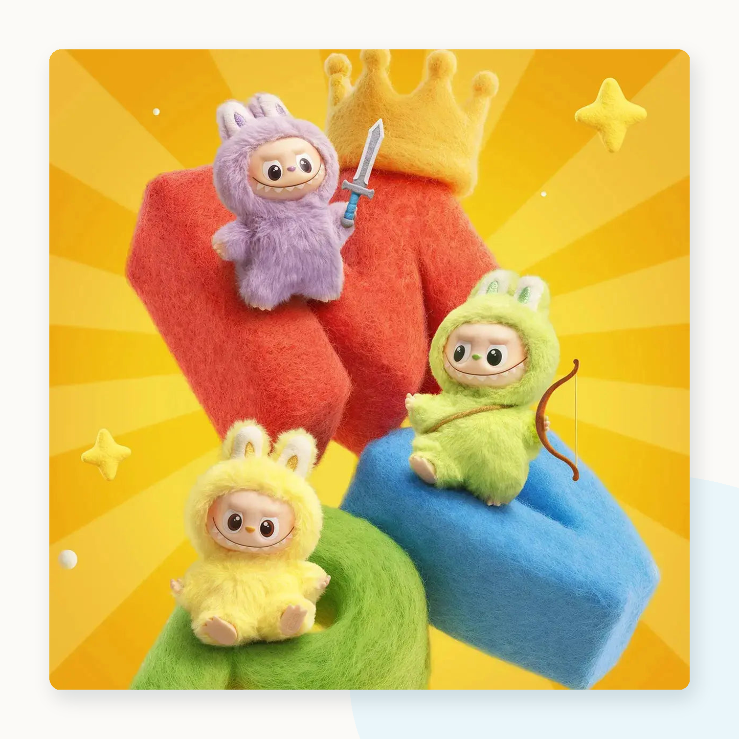 POP MART Labubu The Monsters PIN FOR LOVE Series Plush Pendant Blindbox (N-Z) - detail