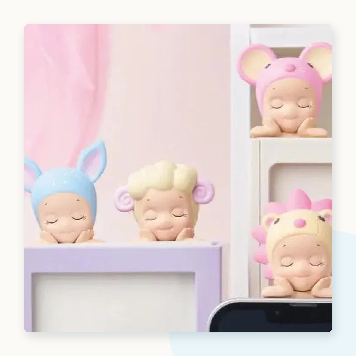 Sonny Angel Hippers Dreaming Series Figurine - detail