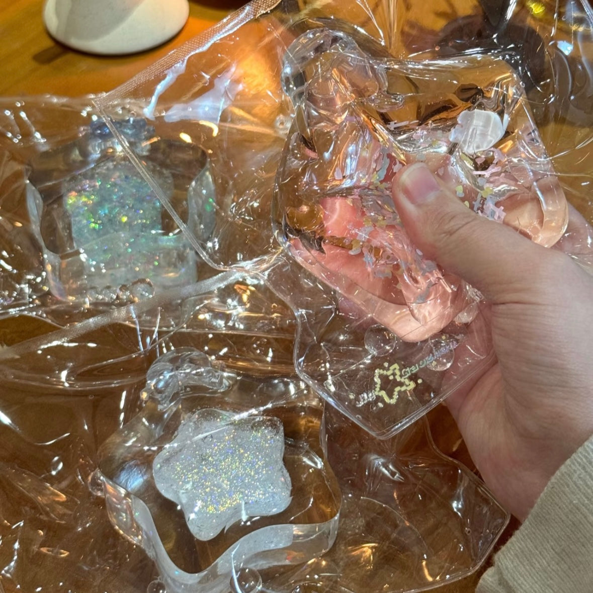 Transparent Wish Bottle Taba Squishy Toy (Liquid Squishy) – product image 4