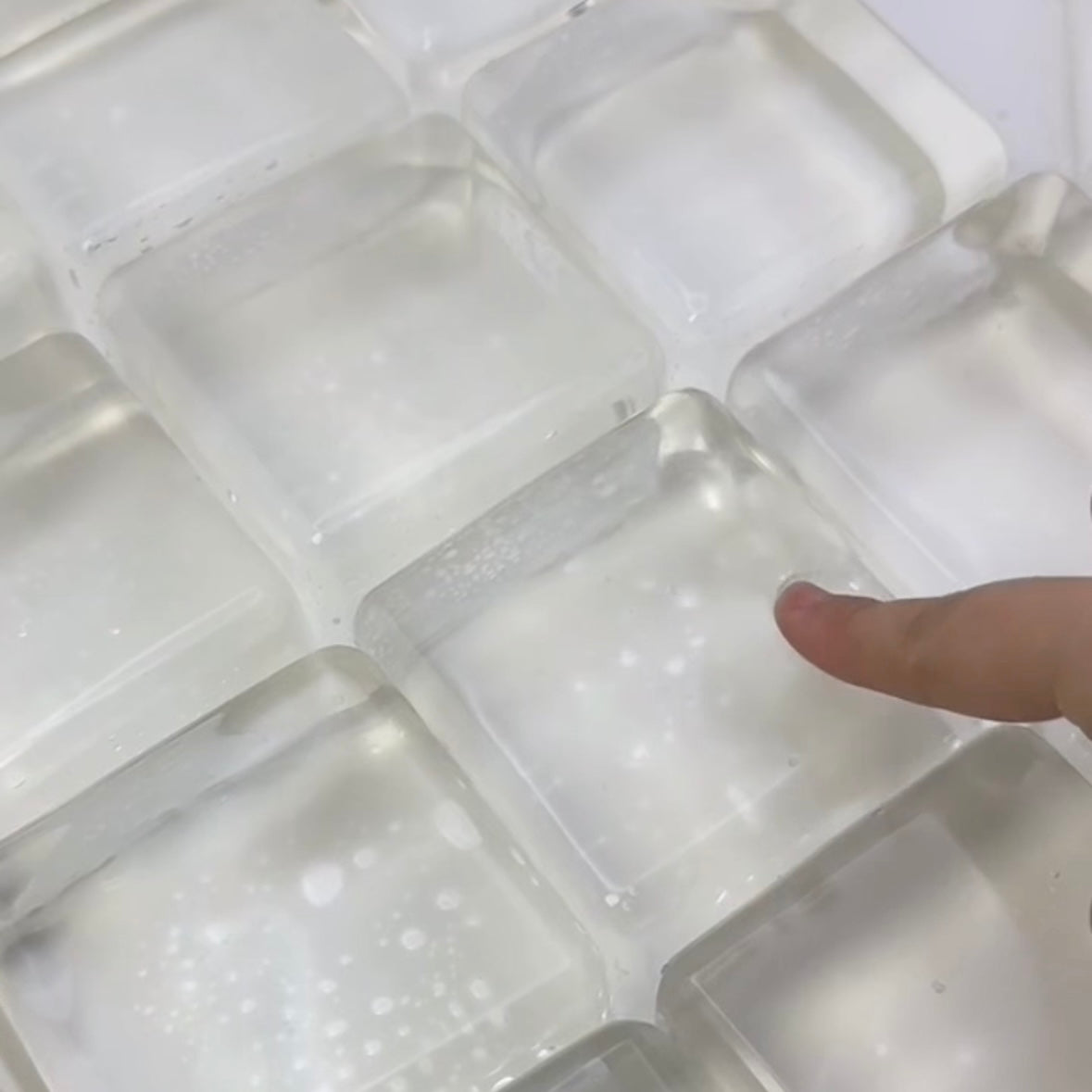 Transparent Handmade Large Ice Cube Taba Squishy Toy – product image 3