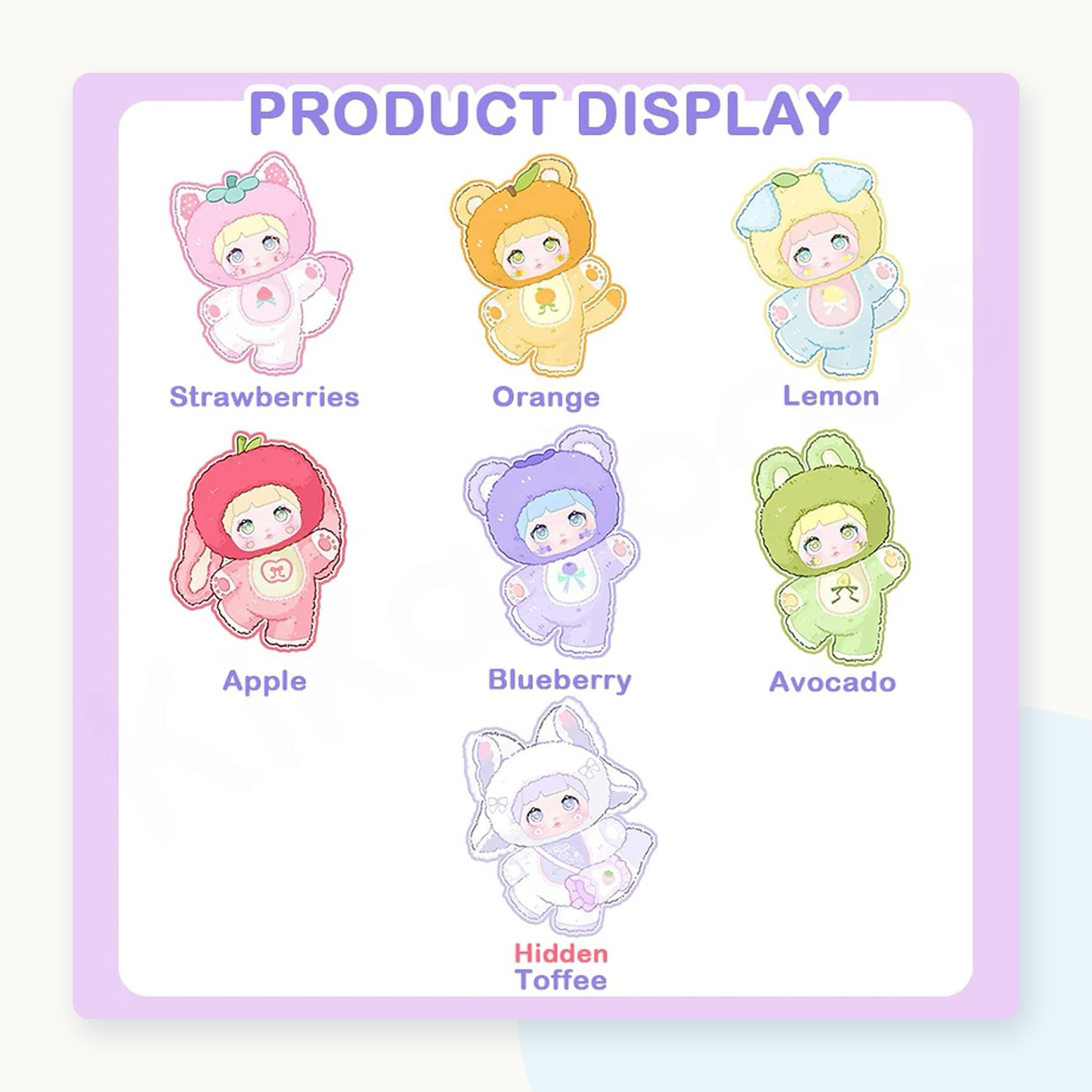 Nommi Interesting Fruits Keychain Blind Box - 03