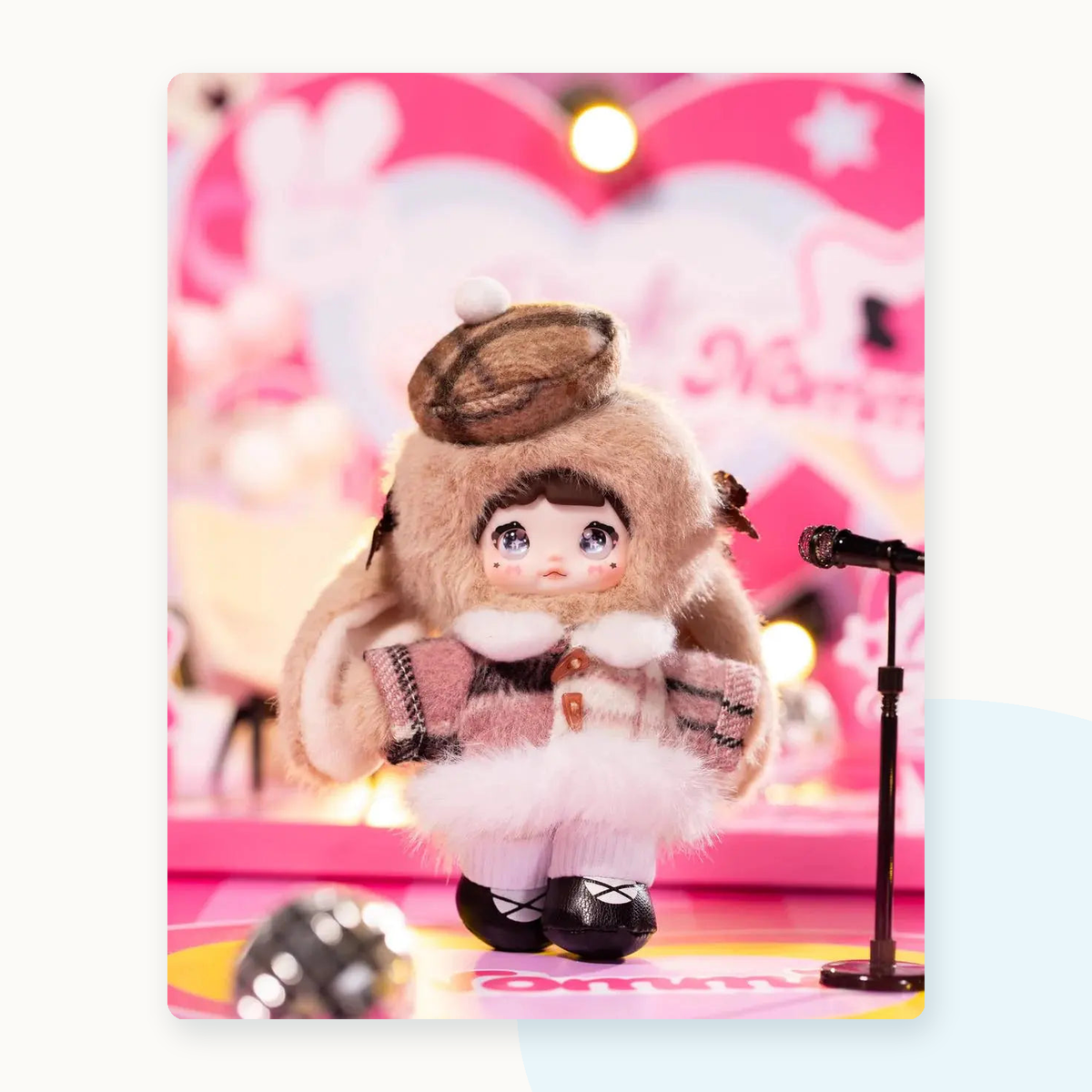 Nommi Pink Energy Series Plush Pendant Blind Box - detail