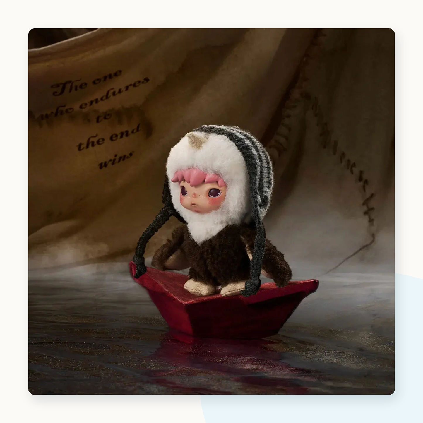POP MART Hirono Mist-Walker Series-Plush Doll Pendant Blind Box - detail